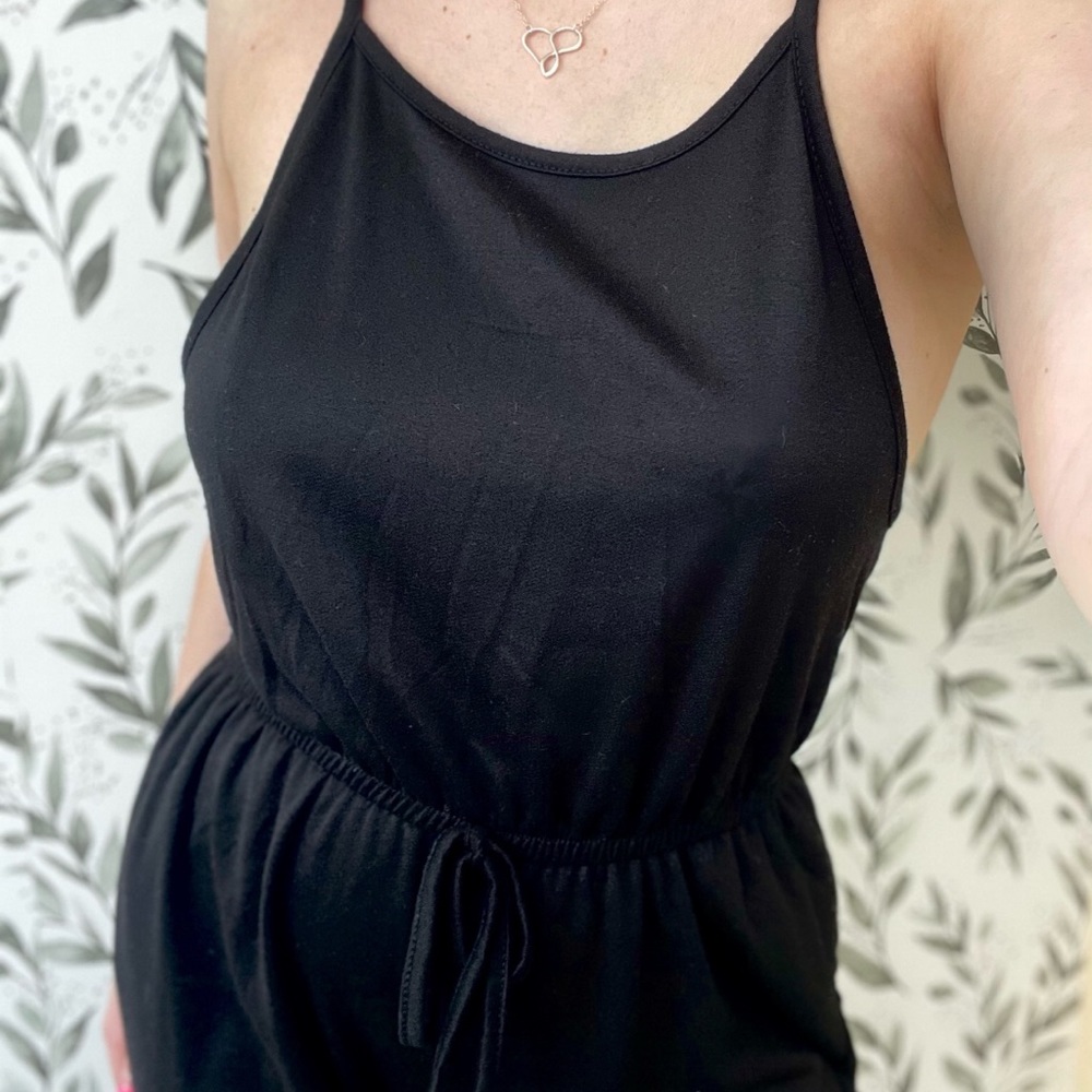 Black jumpsuit